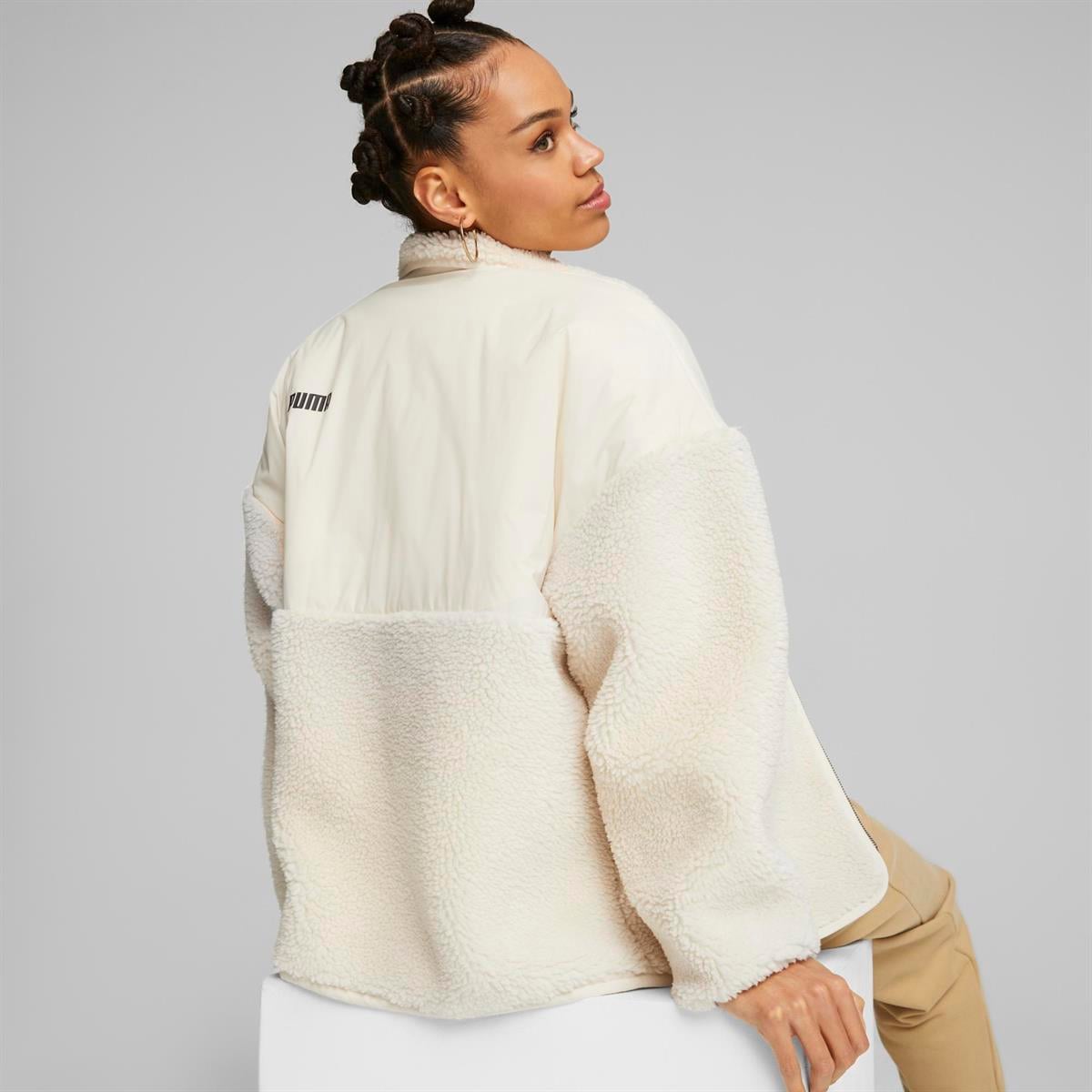 Sherpa Hybrid Jacket Kadın Mont