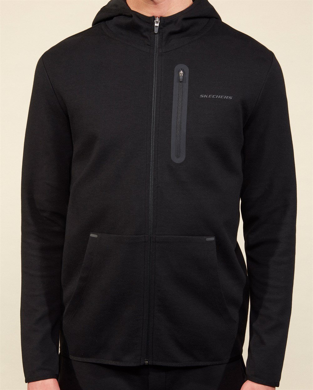 Skechers 2X I-Lock M Printed Zip Detailed Fz  Hoodie Erkek Sweatshirts - S202095-001