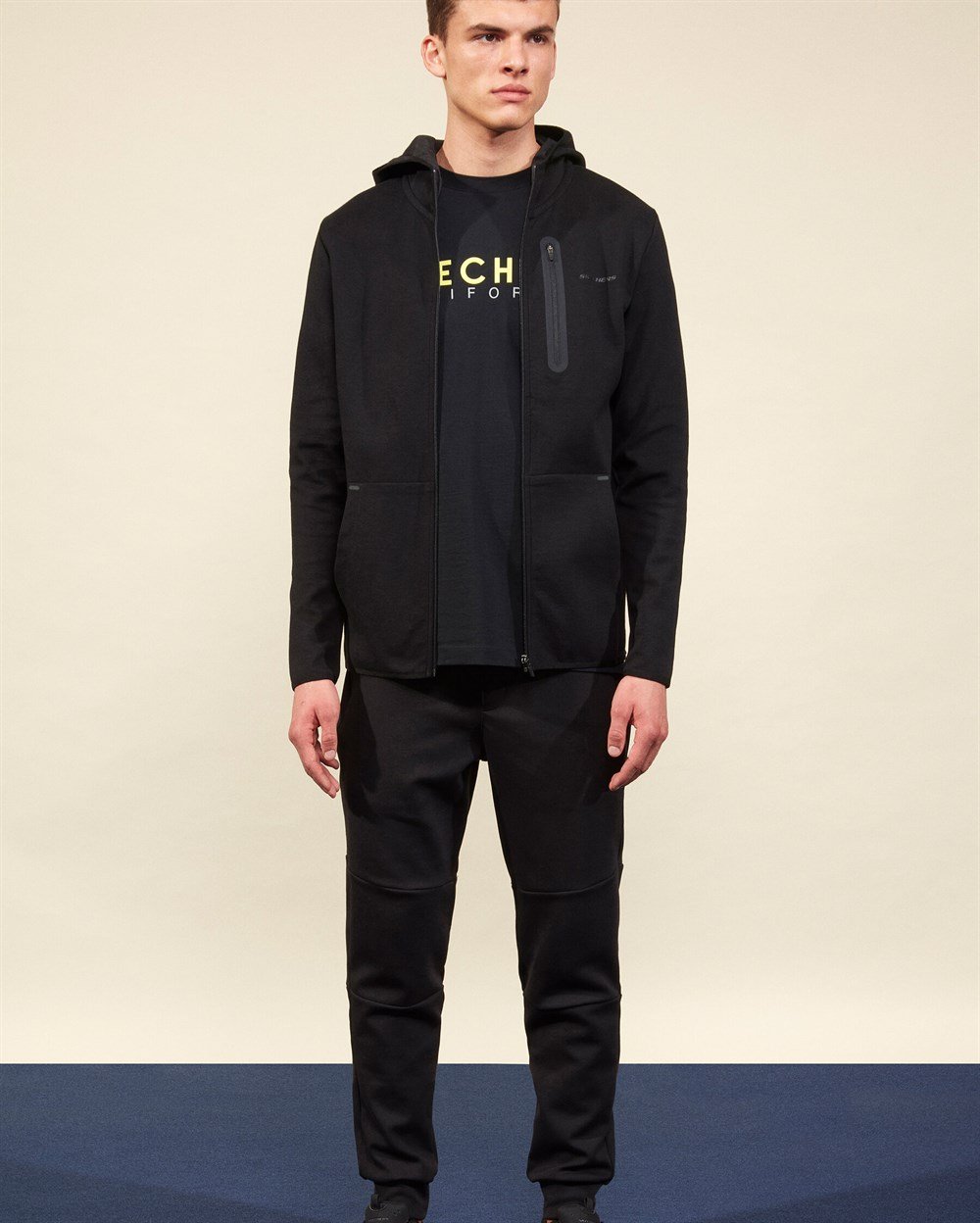 Skechers 2X I-Lock M Printed Zip Detailed Fz  Hoodie Erkek Sweatshirts - S202095-001