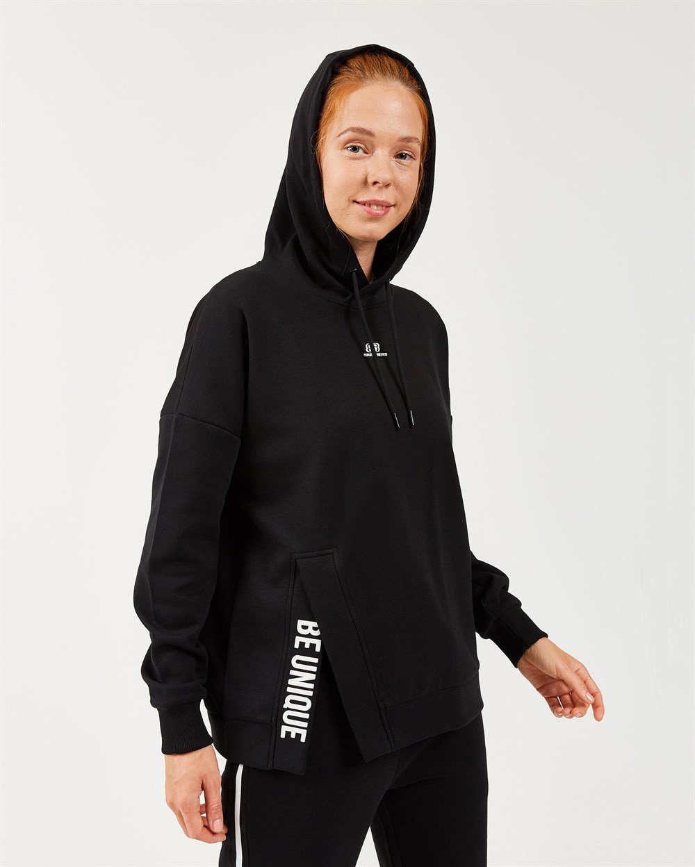 Skechers 2X I-Lock W Print Detailed Hoodie Kadın Sweatshirts - S202051-001