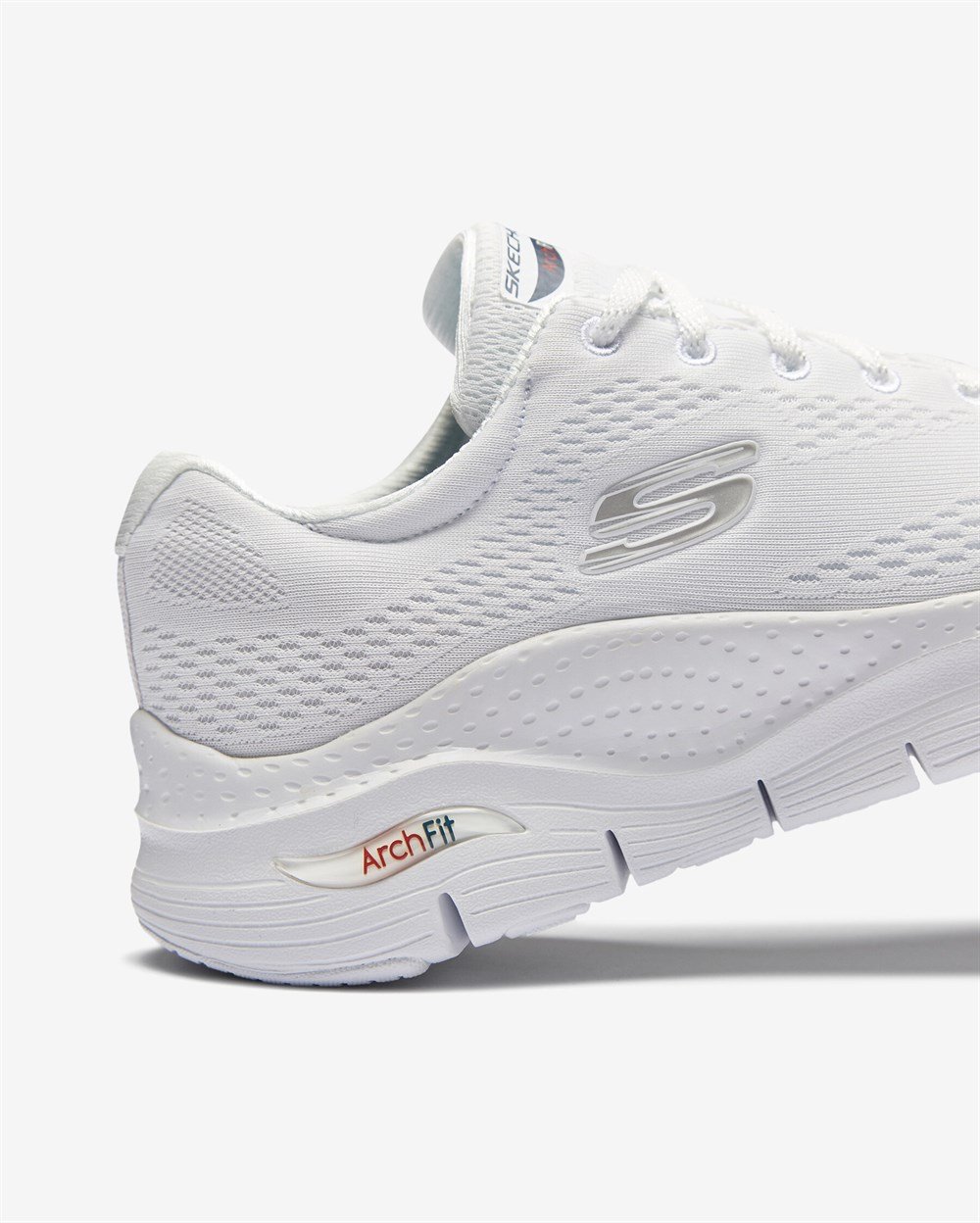 Skechers Arch Fit - Sunny Outlook Kadın Beyaz Günlük Spor Ayakkabı - 149057 WNVR