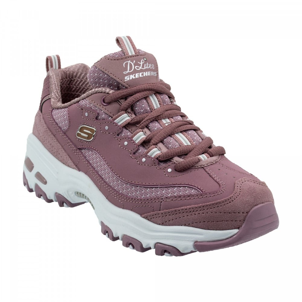 Skechers D lites Kadın Mor  Günlük Ayakkabı - 13142 MVE