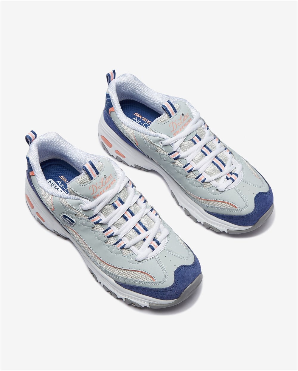 Skechers D lites New Journey Kadın Mavi Günlük Ayakkabı - 11947 LBNV