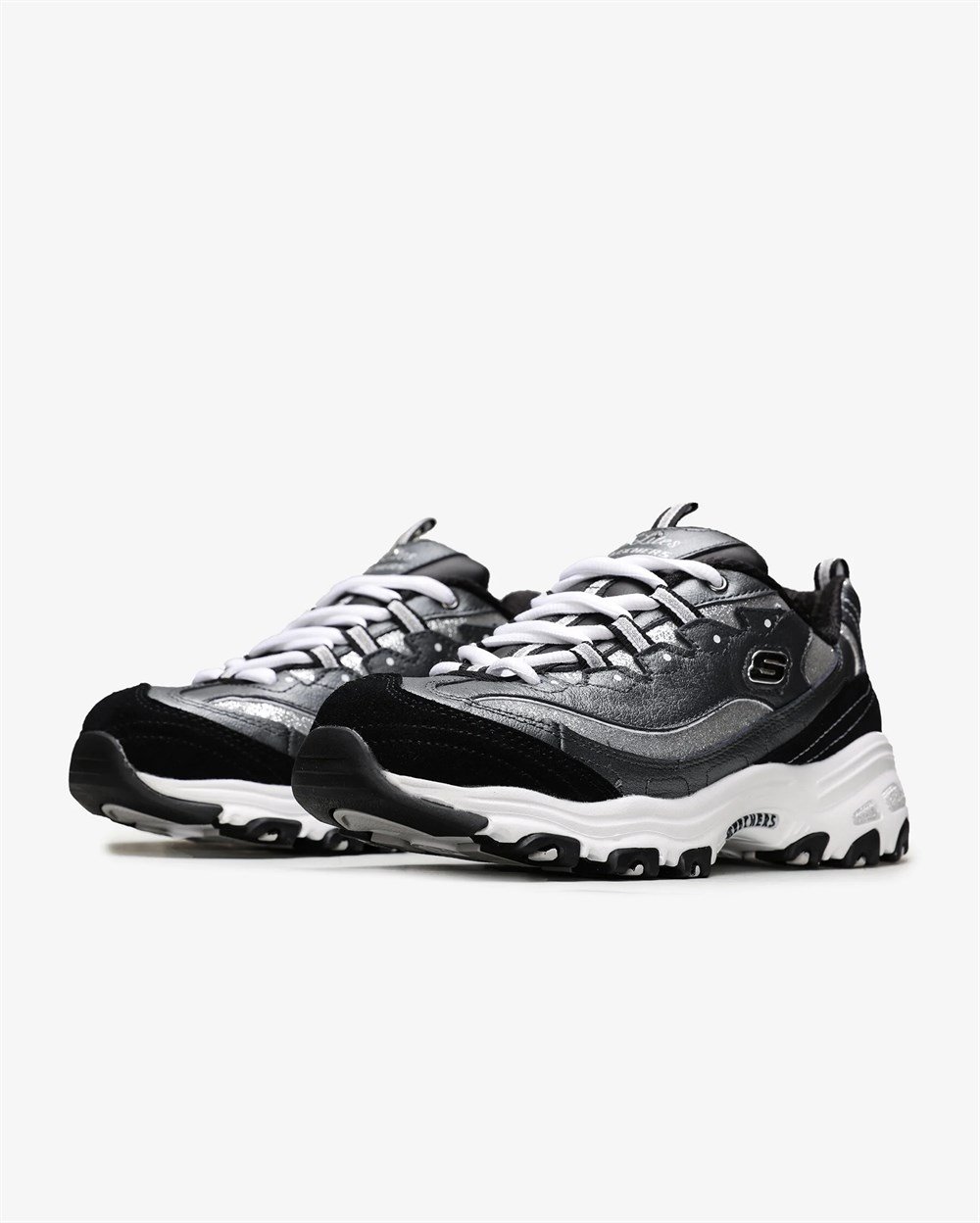 Skechers D'Lites - Glimmer Eve Kadın Siyah Günlük Spor Ayakkabı - 13155 BKSL