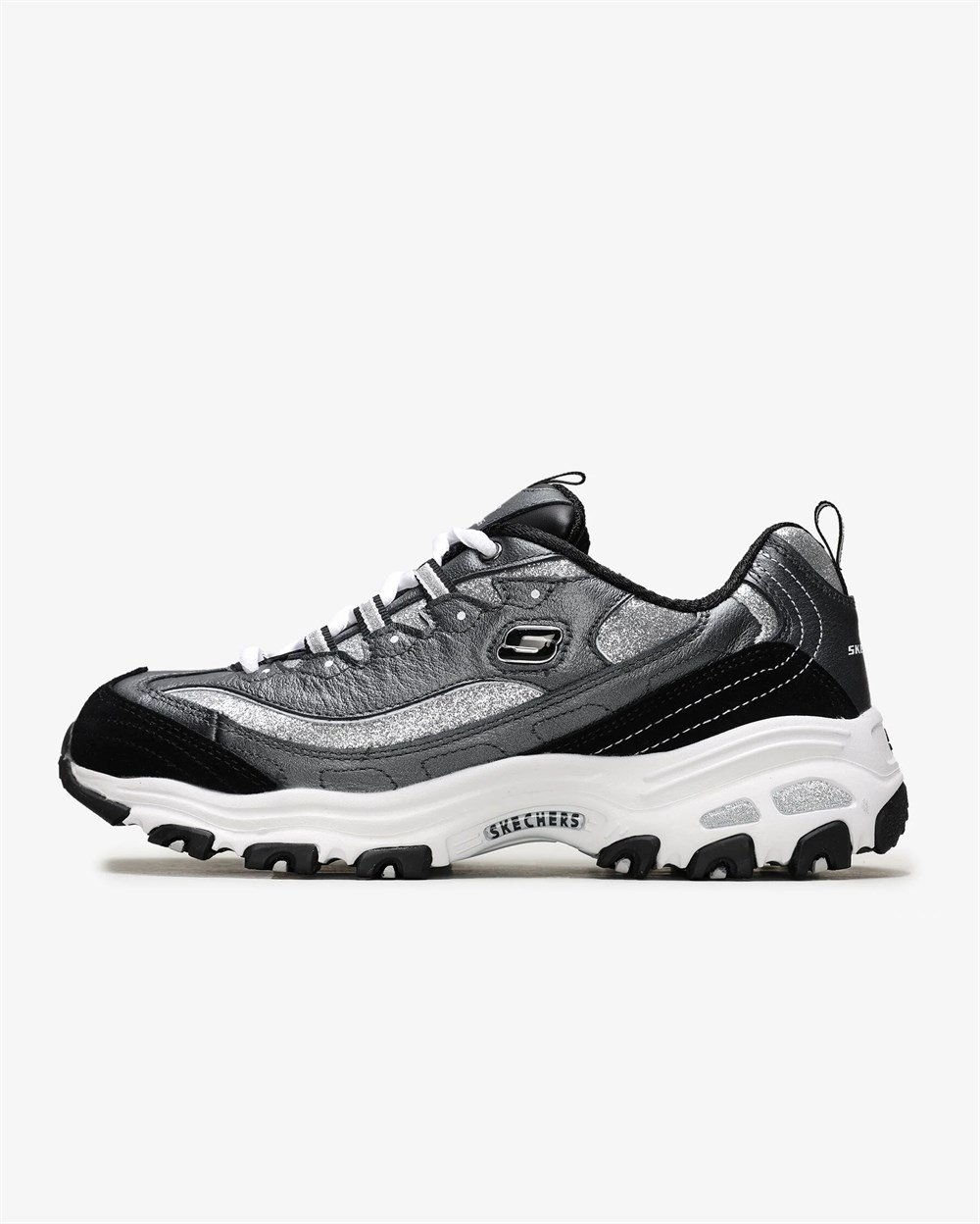 Skechers D'Lites - Glimmer Eve Kadın Siyah Günlük Spor Ayakkabı - 13155 BKSL