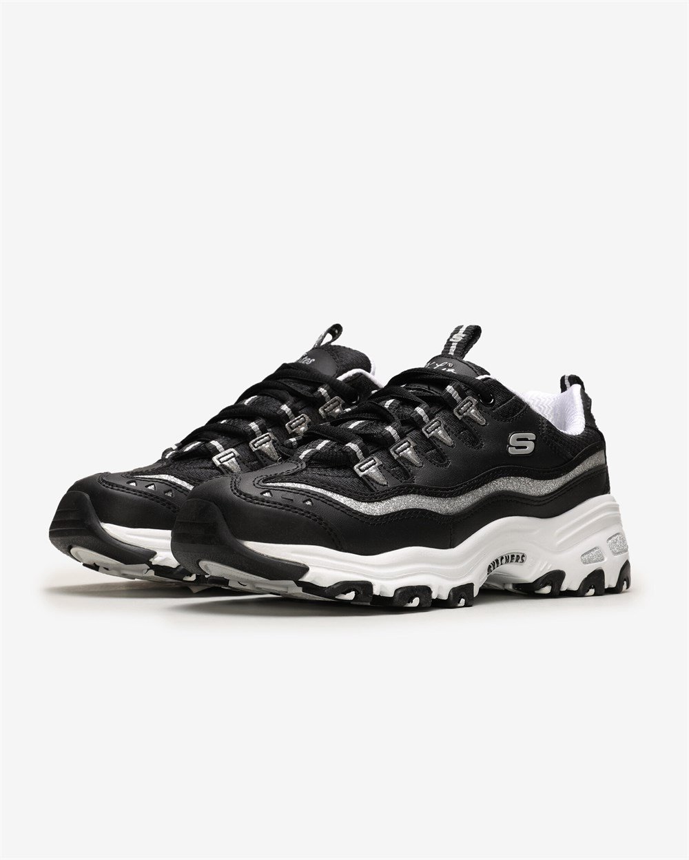 Skechers D'lites Now & Then Kadın Günlük Ayakkabı - 11923 BKSL