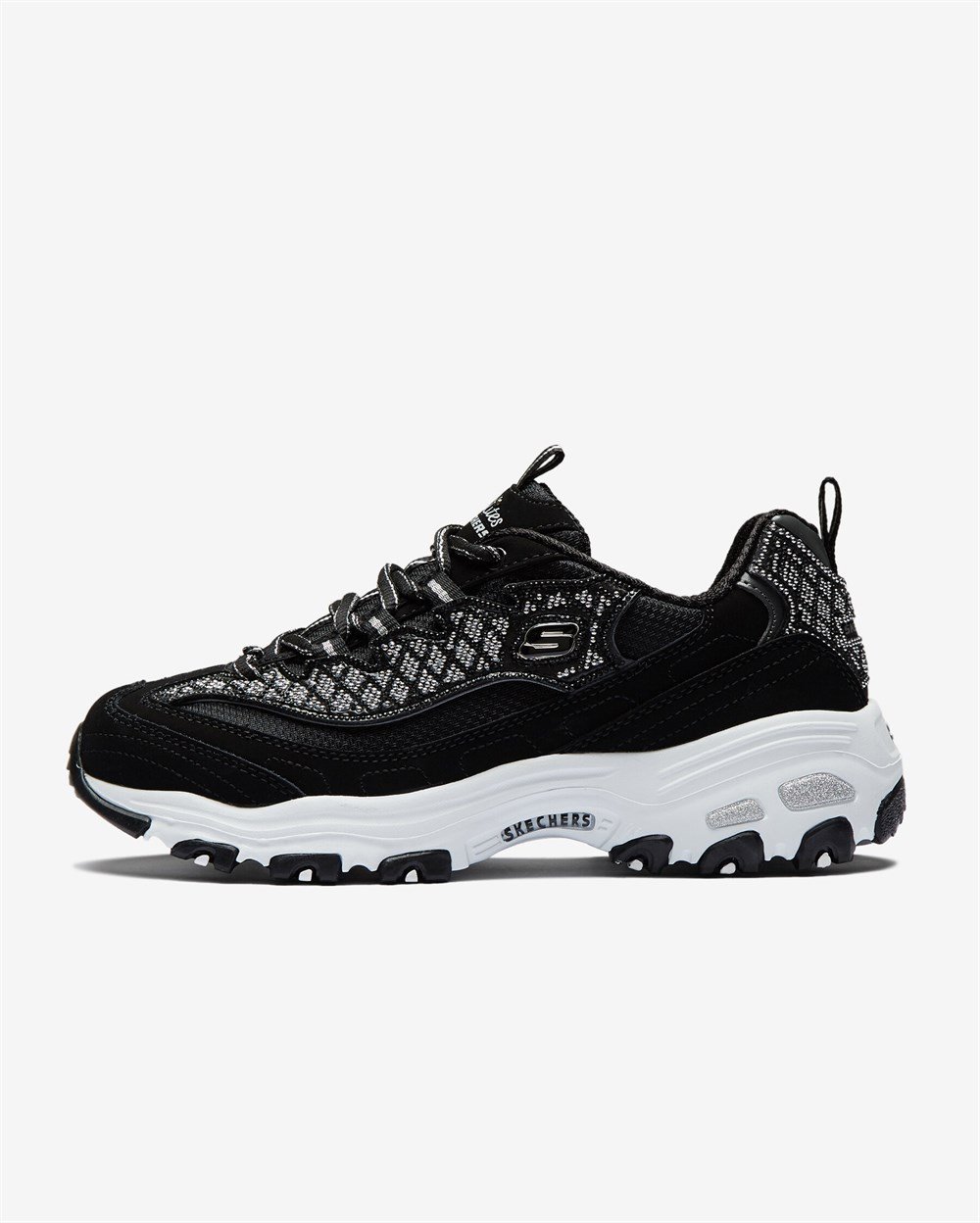 Skechers D'Lites-Wedding Bells Kadın Siyah Günlük Ayakkabı - 13164 BKSL
