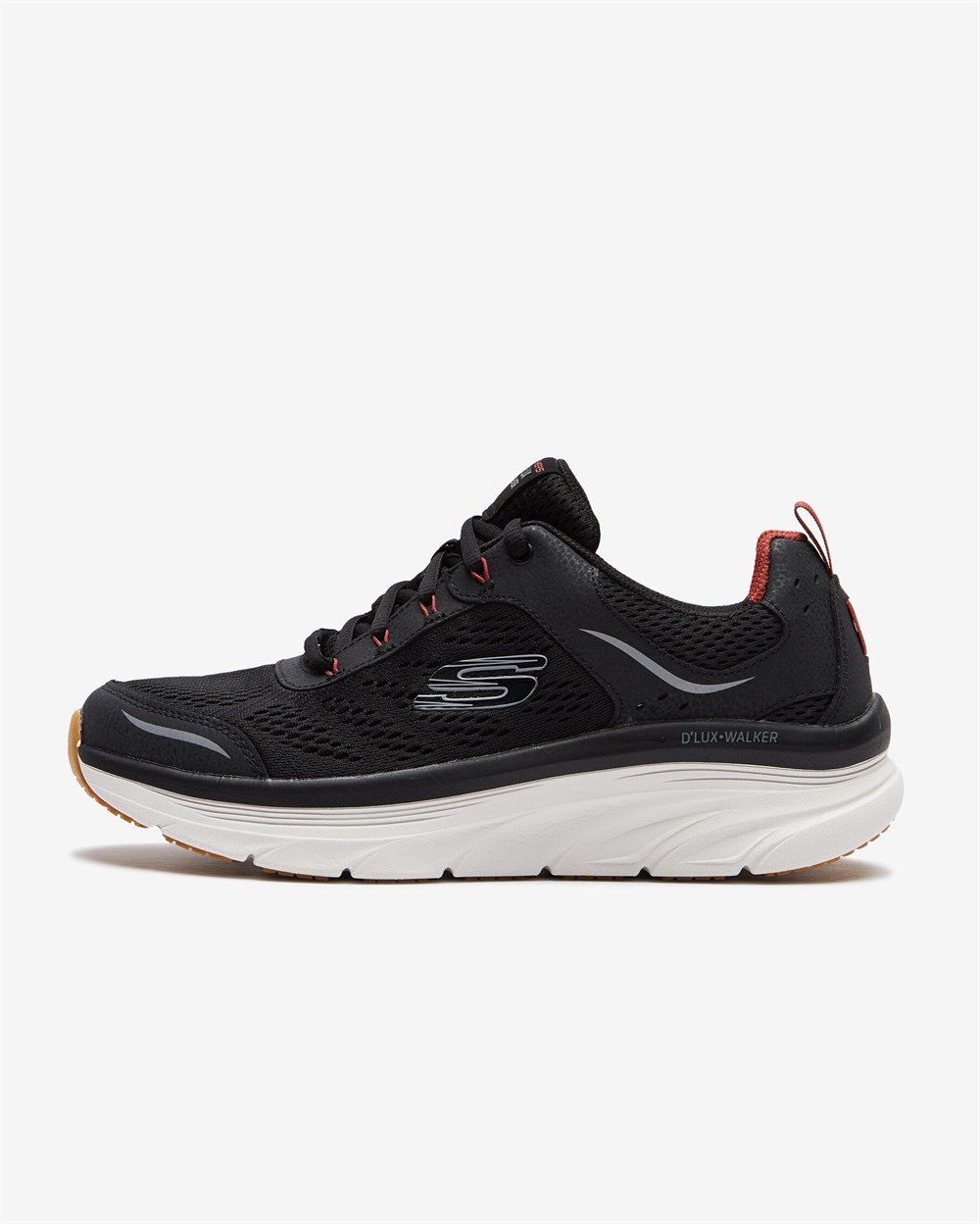 Skechers D'Lux Walker Erkek Siyah Günlük Ayakkabı - 232044 BLK