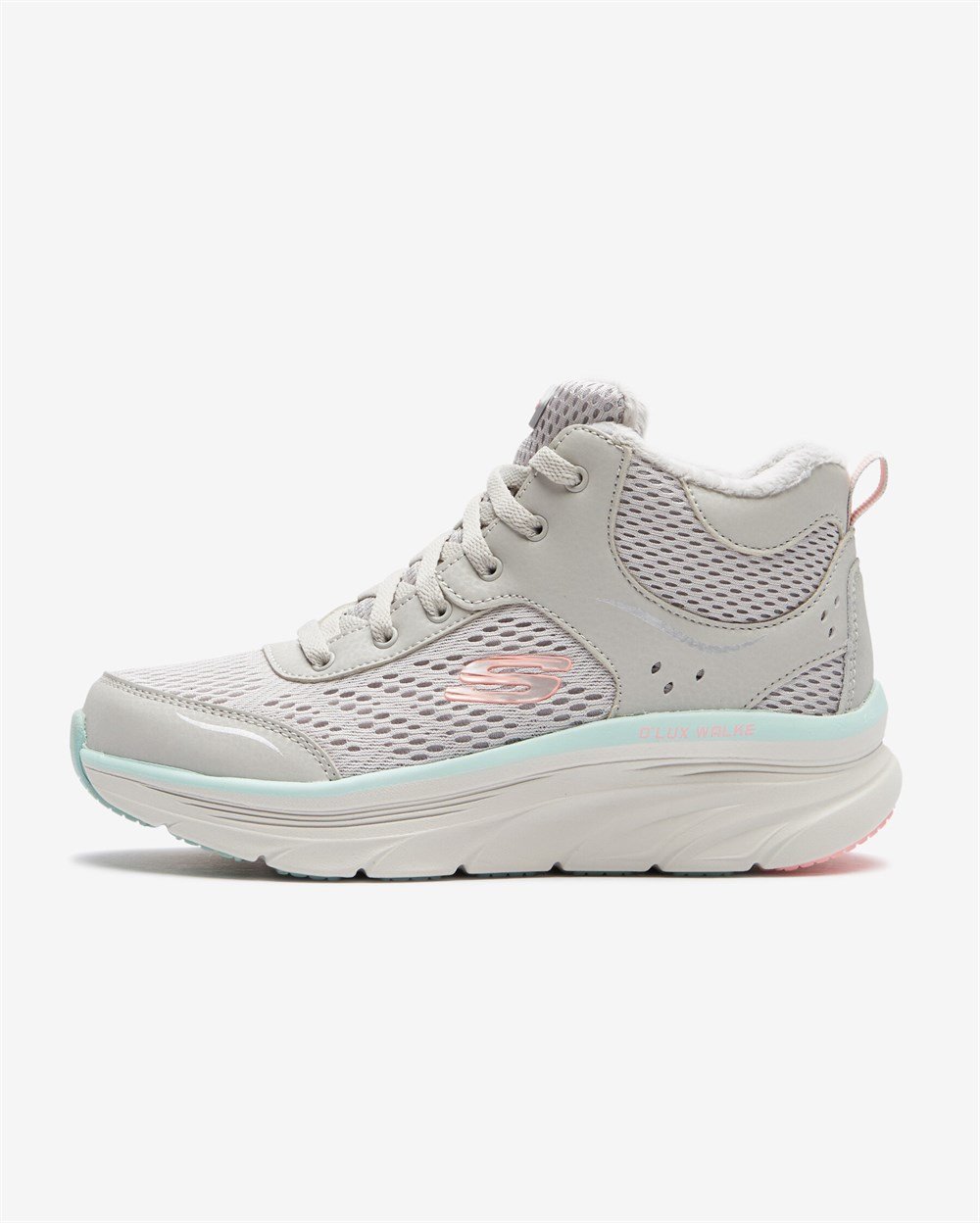 Skechers D'Lux Walker Kadın Gri Günlük Ayakkabı - 167316 GYMN