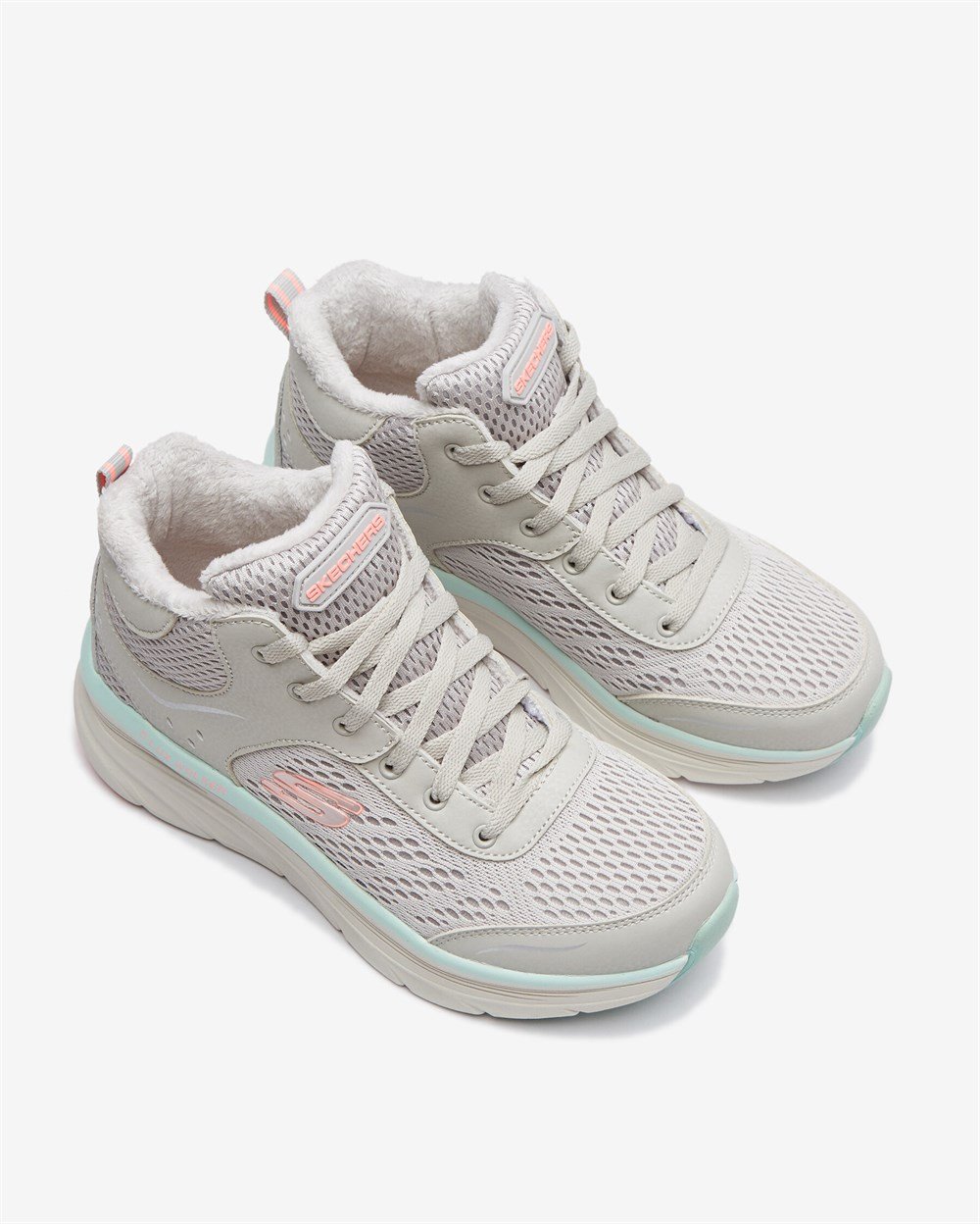 Skechers D'Lux Walker Kadın Gri Günlük Ayakkabı - 167316 GYMN