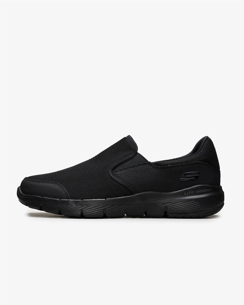 Skechers Flex Advantage 3.0 Erkek Siyah Günlük Spor Ayakkabı - 52962TK BBK