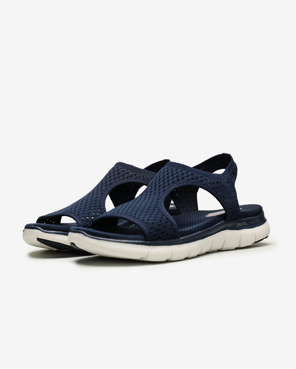 Skechers Flex Appeal 2.0 - Deja Vu Kadın Sandalet - 31674 NVY