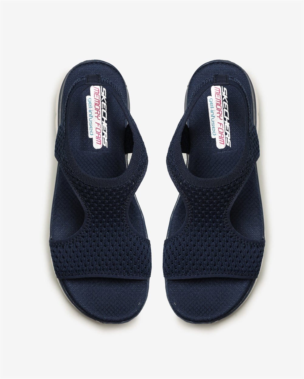 Skechers Flex Appeal 2.0 - Deja Vu Kadın Sandalet - 31674 NVY