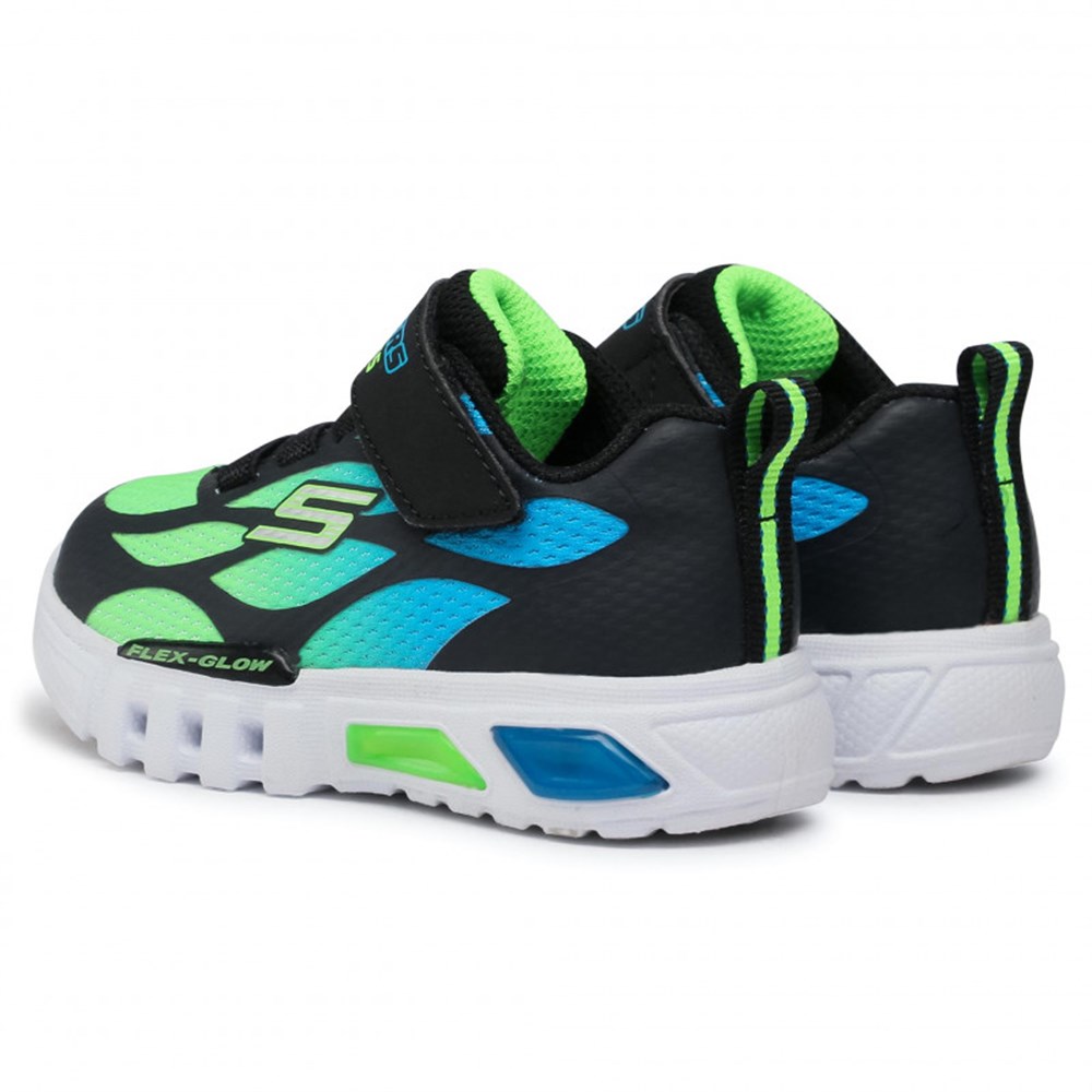 Skechers Flex-Glow - Dezlom Çocuk Siyah Günlük Spor Ayakkabı - 400016N BBLM