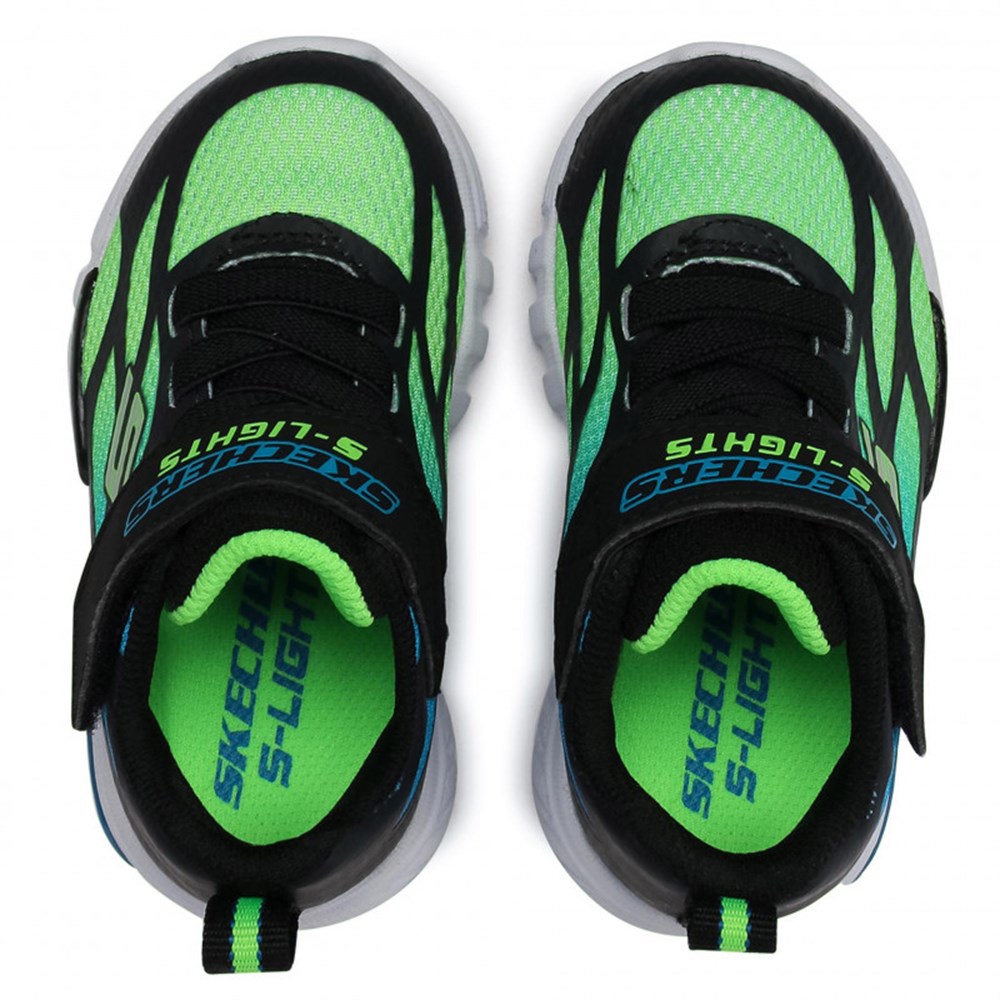 Skechers Flex-Glow - Dezlom Çocuk Siyah Günlük Spor Ayakkabı - 400016N BBLM