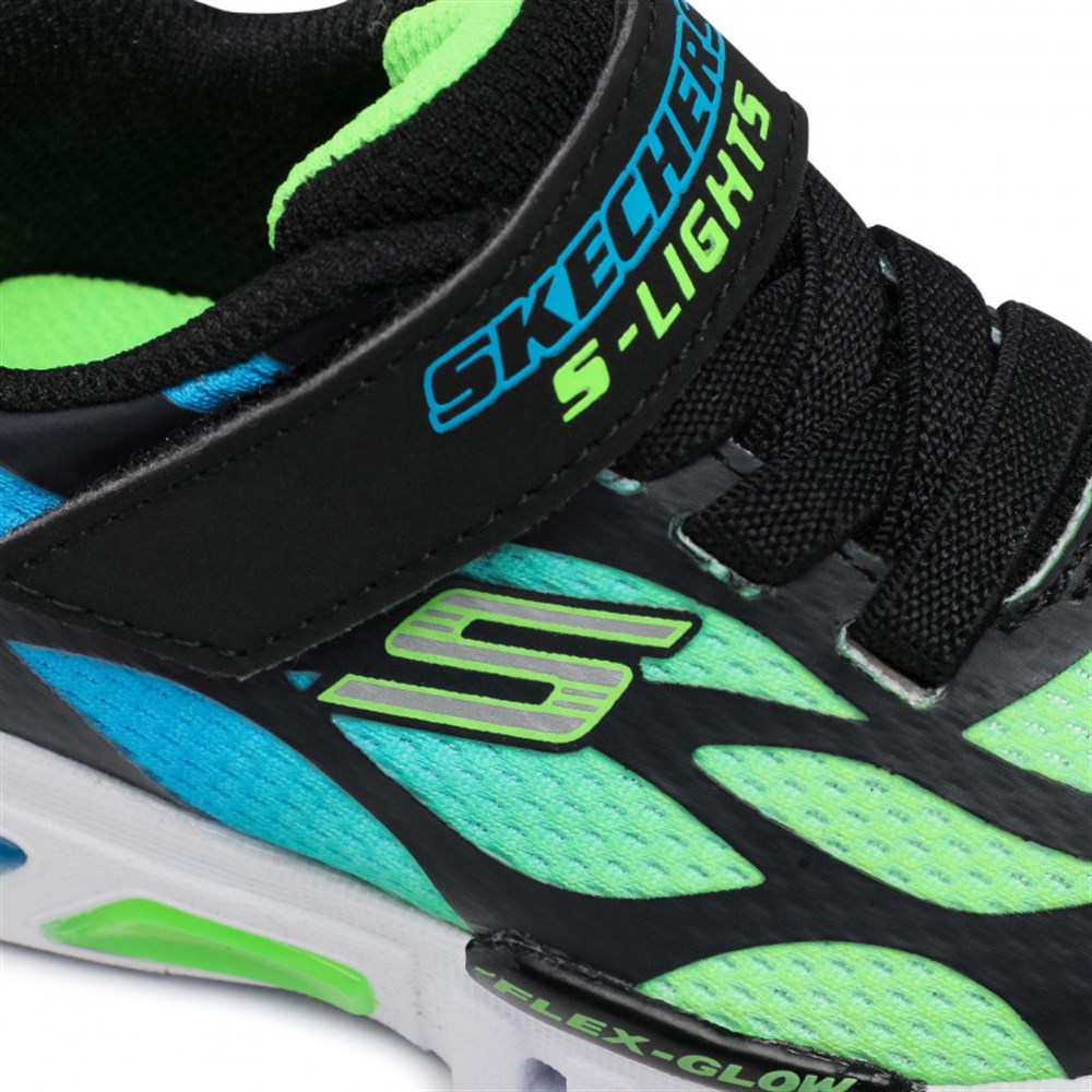 Skechers Flex-Glow - Dezlom Çocuk Siyah Günlük Spor Ayakkabı - 400016N BBLM