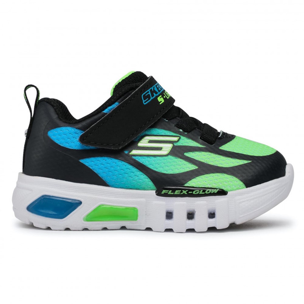 Skechers Flex-Glow - Dezlom Çocuk Siyah Günlük Spor Ayakkabı - 400016N BBLM