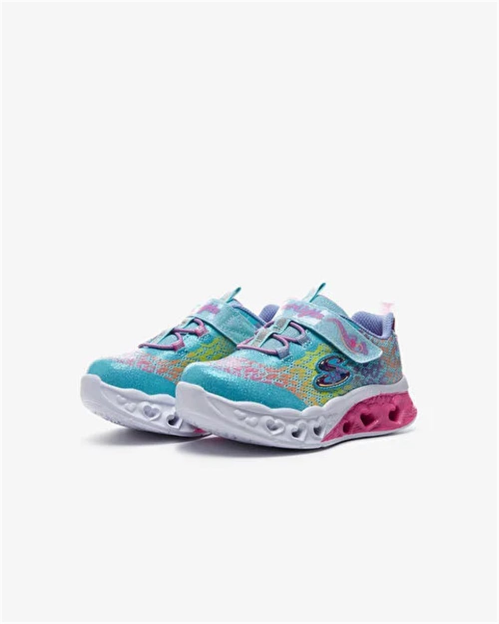 Skechers Flutter Heart Lights - Loves Çocuk Mavi Günlük Spor Ayakkabı - 302314N TQMT