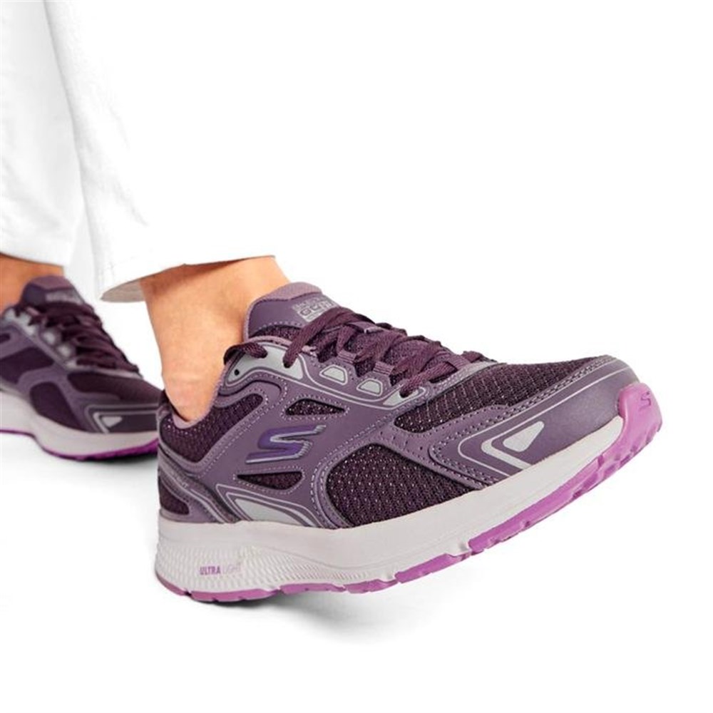 Skechers Go Run Consistent Kadın Yeşil Koşu Ayakkabı - 128075 PLUM