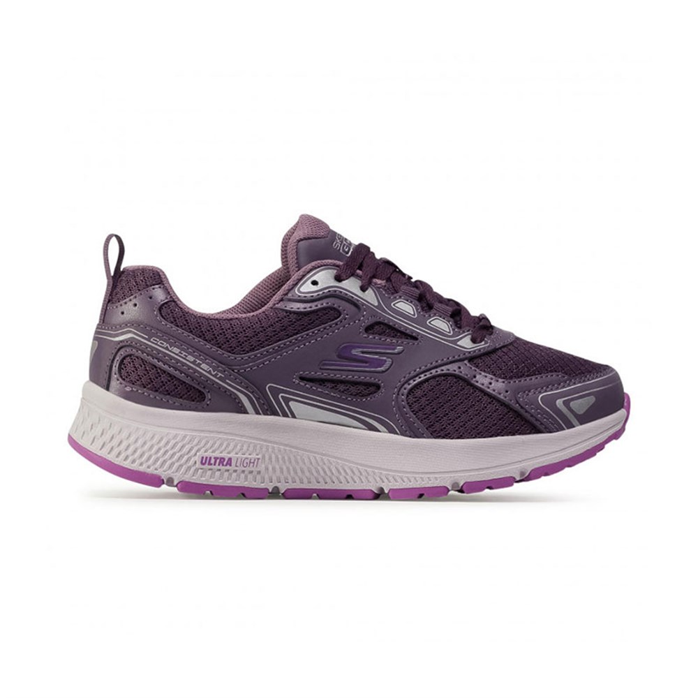 Skechers Go Run Consistent Kadın Yeşil Koşu Ayakkabı - 128075 PLUM