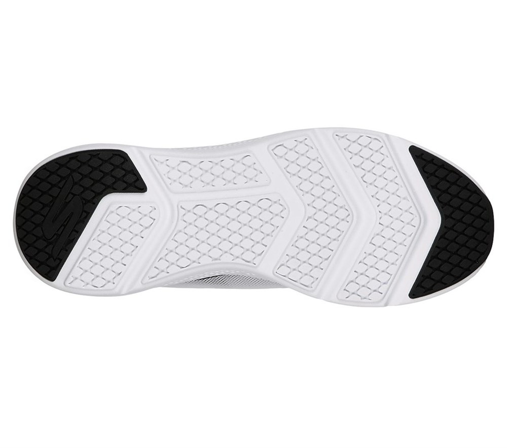 Skechers Go Run Elevate - Accelerate Erkek Beyaz Koşu Spor Ayakkabı - 220181 WBK