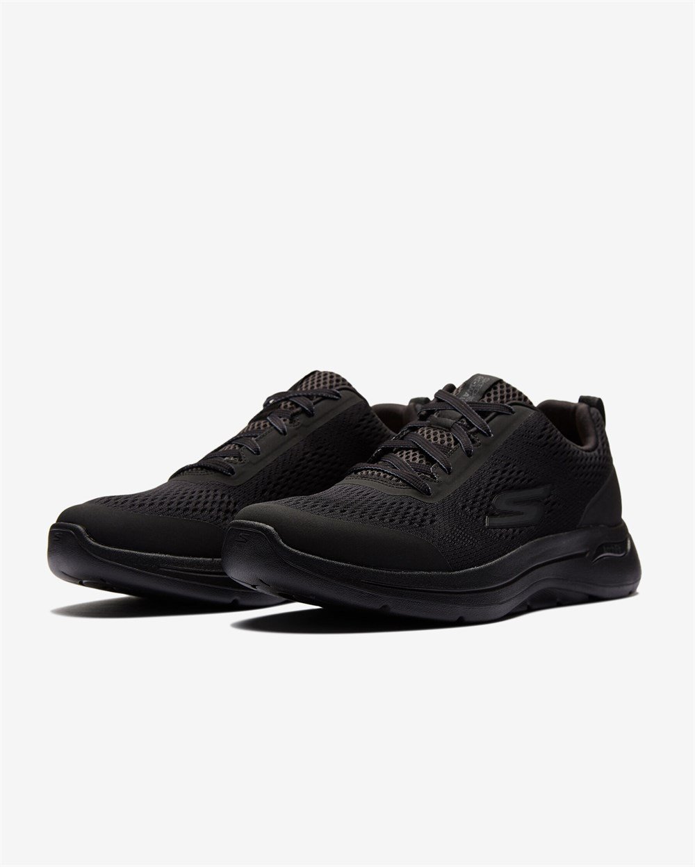 Skechers Go Walk Arch Fit-Idyllic Erkek Siyah Günlük Spor Ayakkabı - 216116 BBK