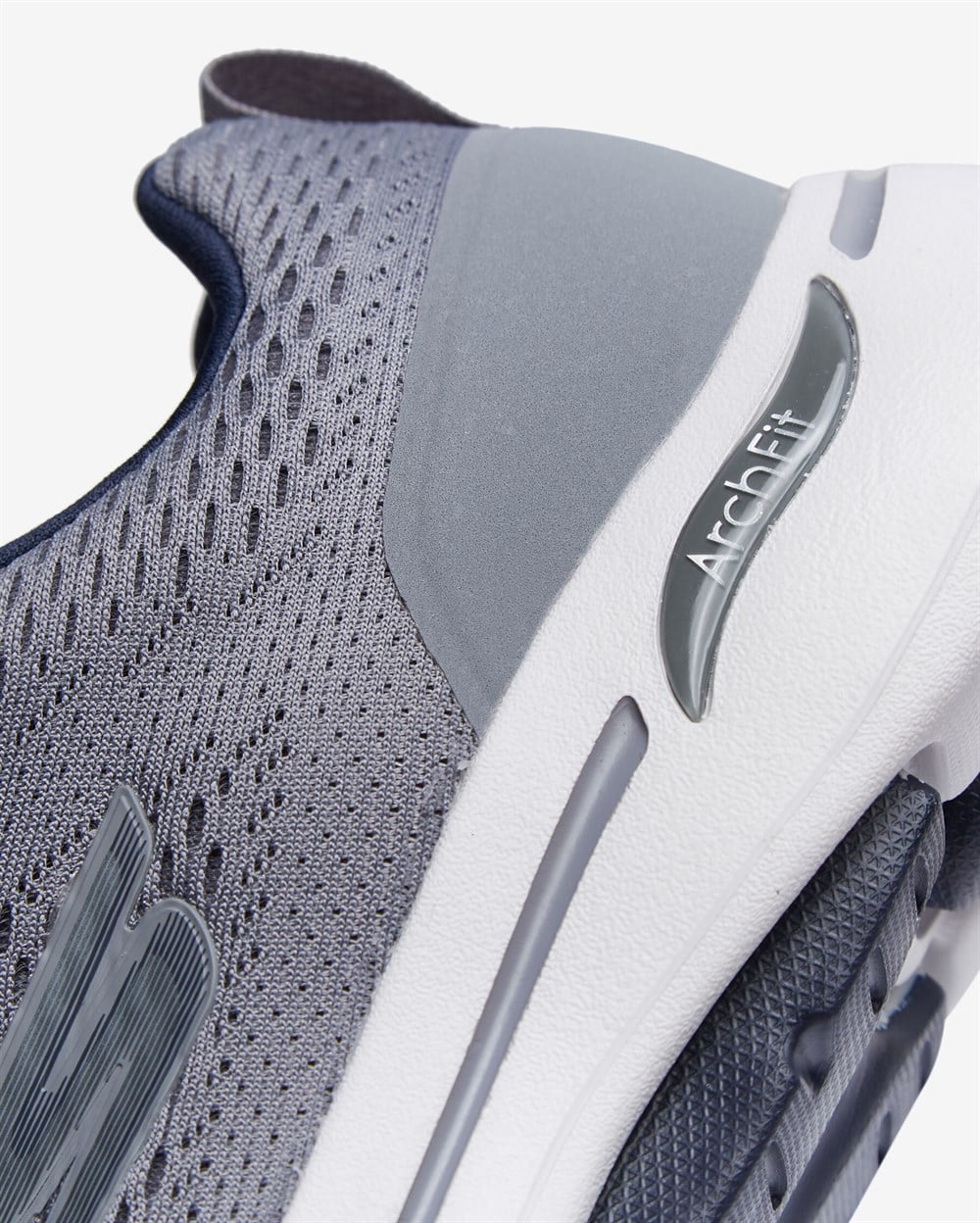 Skechers Go Walk Arch Fit-Idyllic Erkek Gri Günlük Spor Ayakkabı - 216116 GYNV