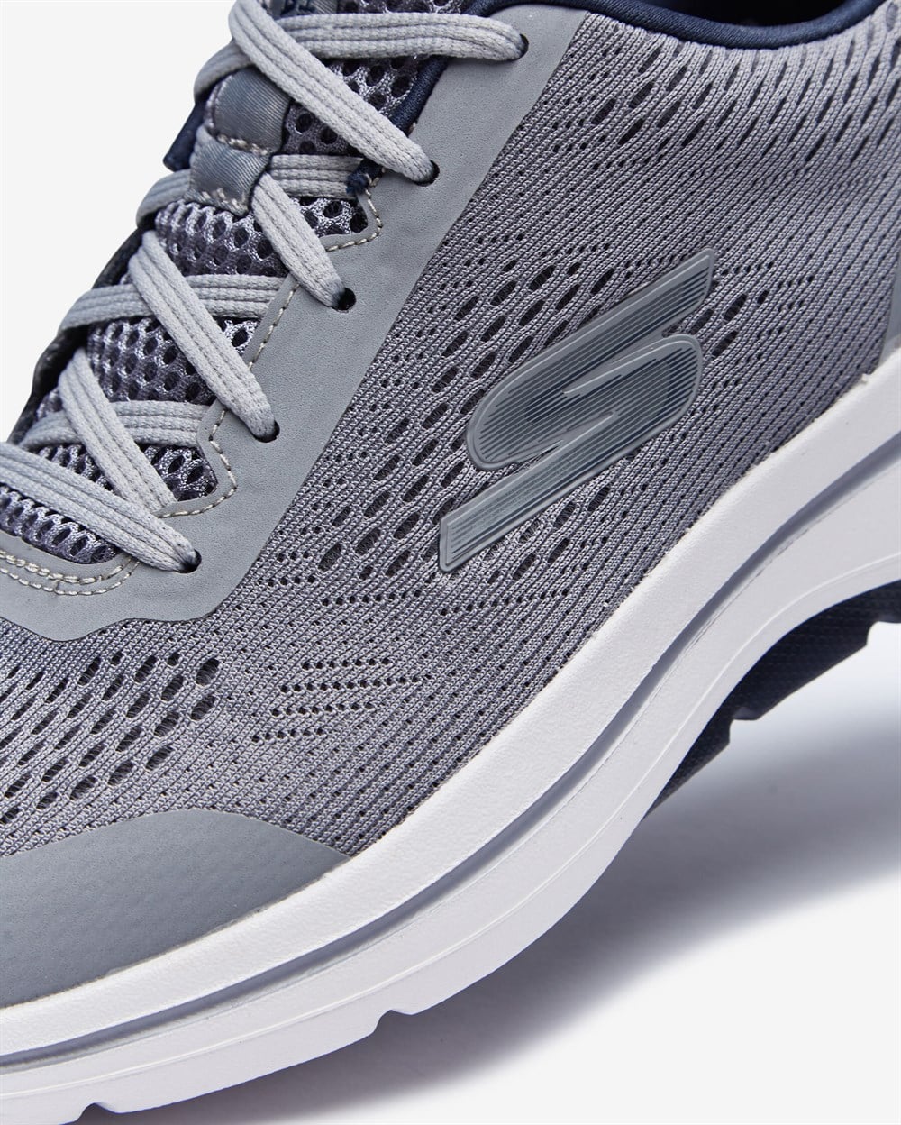 Skechers Go Walk Arch Fit-Idyllic Erkek Gri Günlük Spor Ayakkabı - 216116 GYNV
