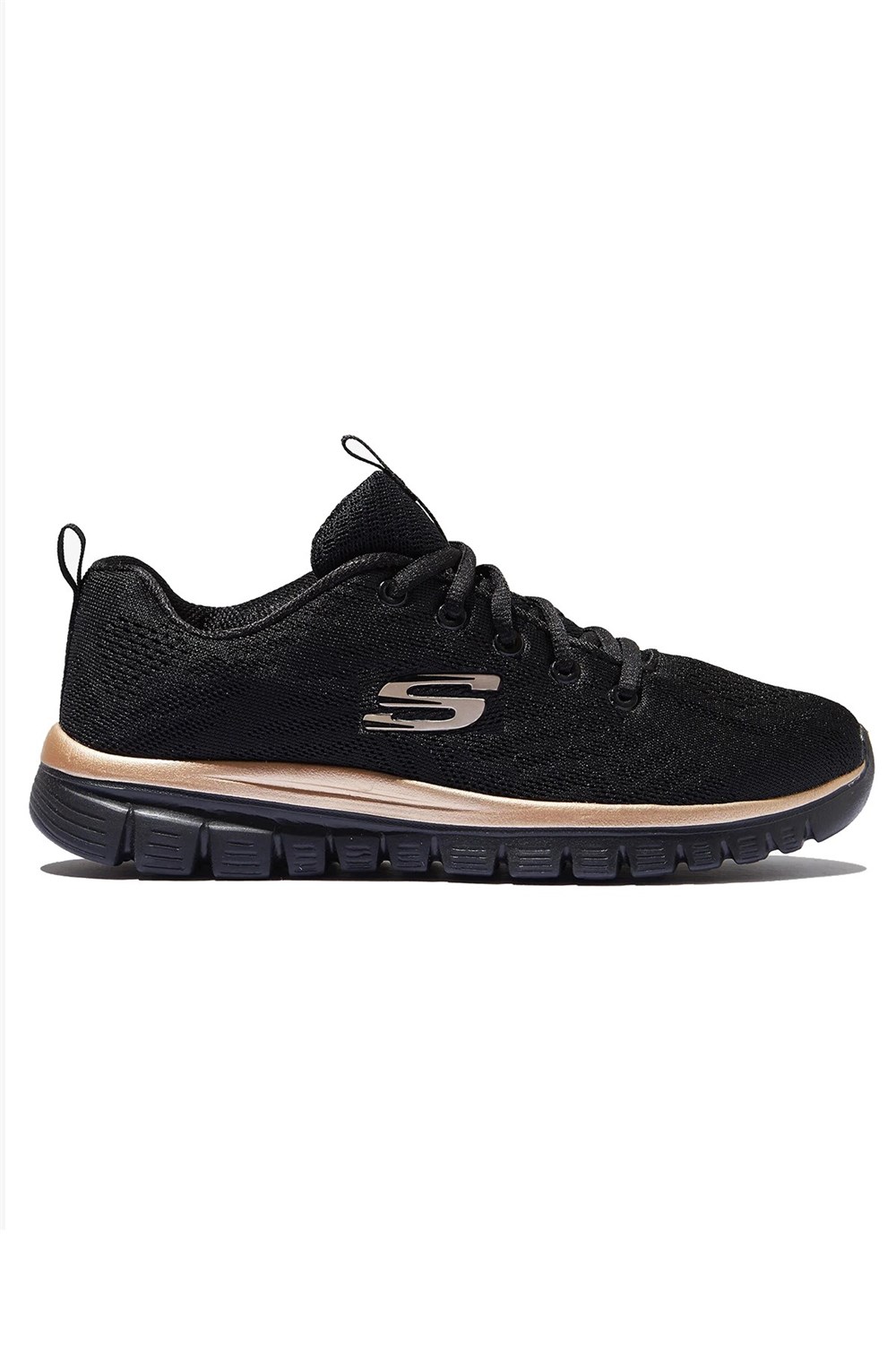 Skechers Graceful Get Connected Kadın Siyah Günlük Ayakkabı - 12615 BKRG