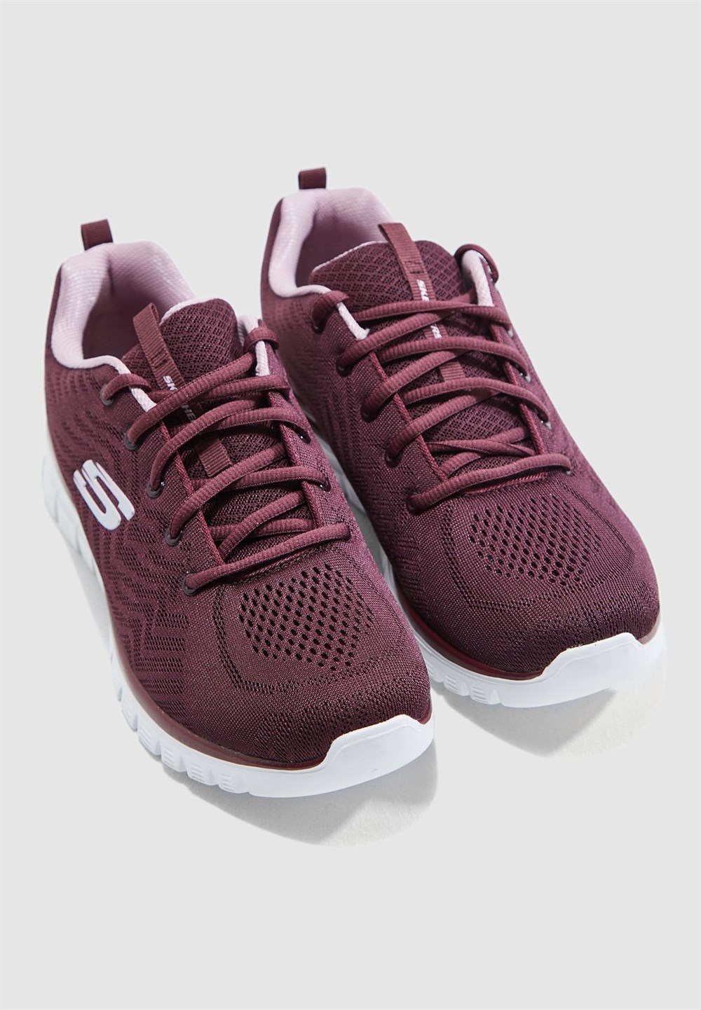 Skechers Graceful Get Connected Kadın Bordo Günlük Ayakkabı - 12615 WINE
