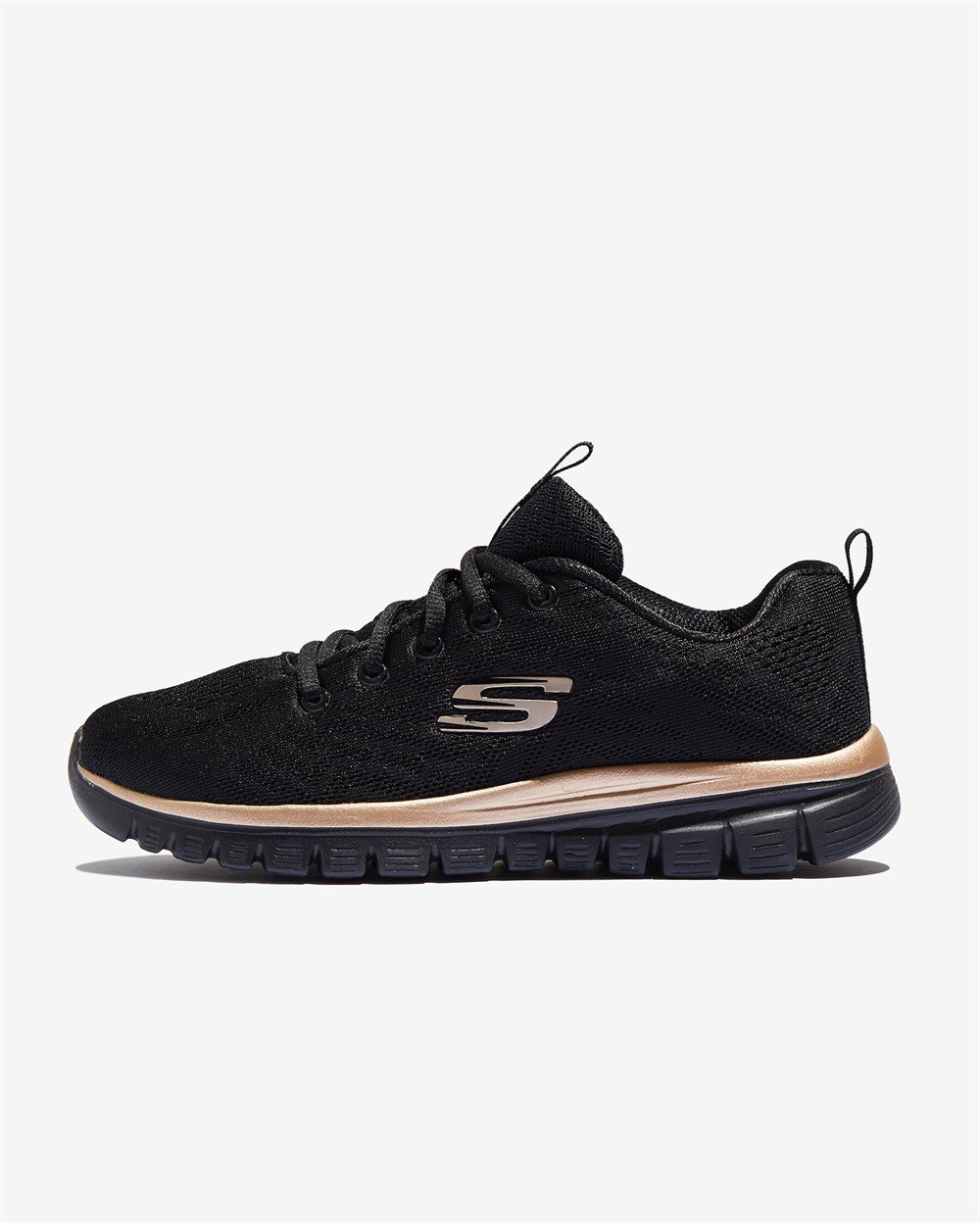 Skechers Graceful Get Connected Kadın Siyah Günlük Ayakkabı - 12615 BKRG
