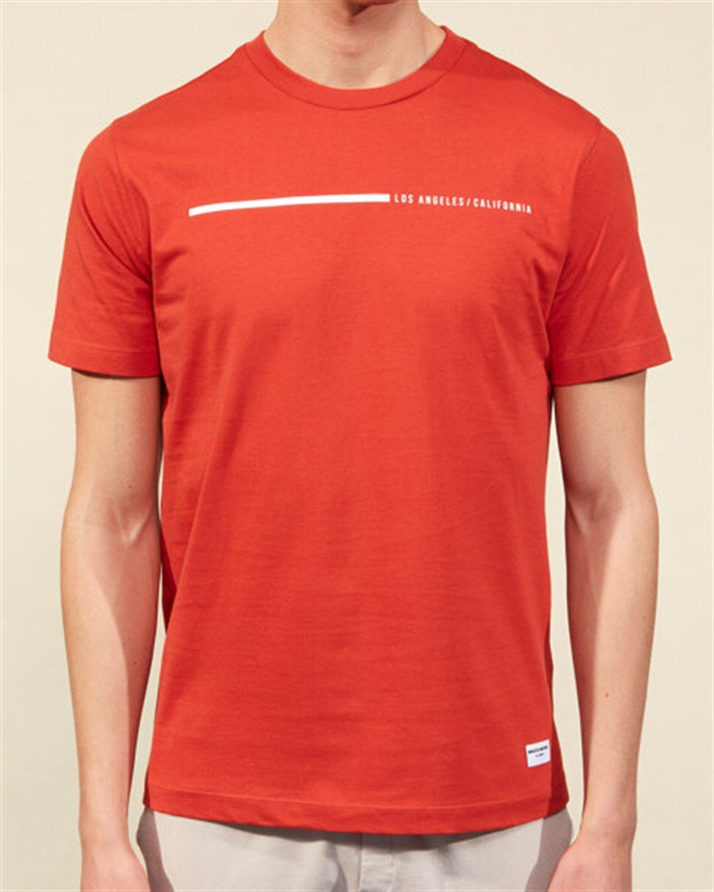 Skechers Graphic Tee M Crew Neck T-Shirt Erkek Turuncu Üst & T-shirt - S211566-700