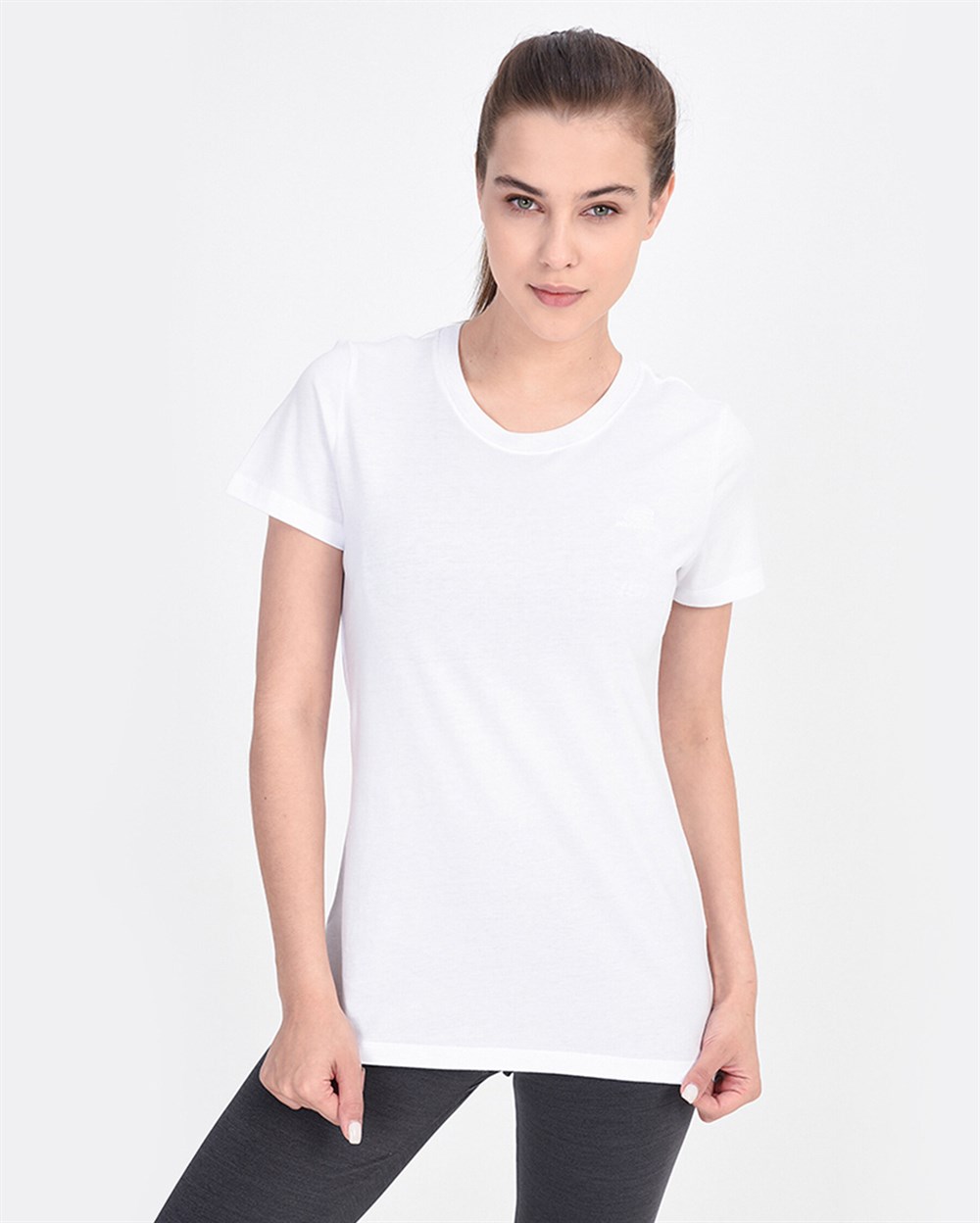 Skechers Graphic Tee S W Core Logo Kadın Üst & T-shirt - S201205-100