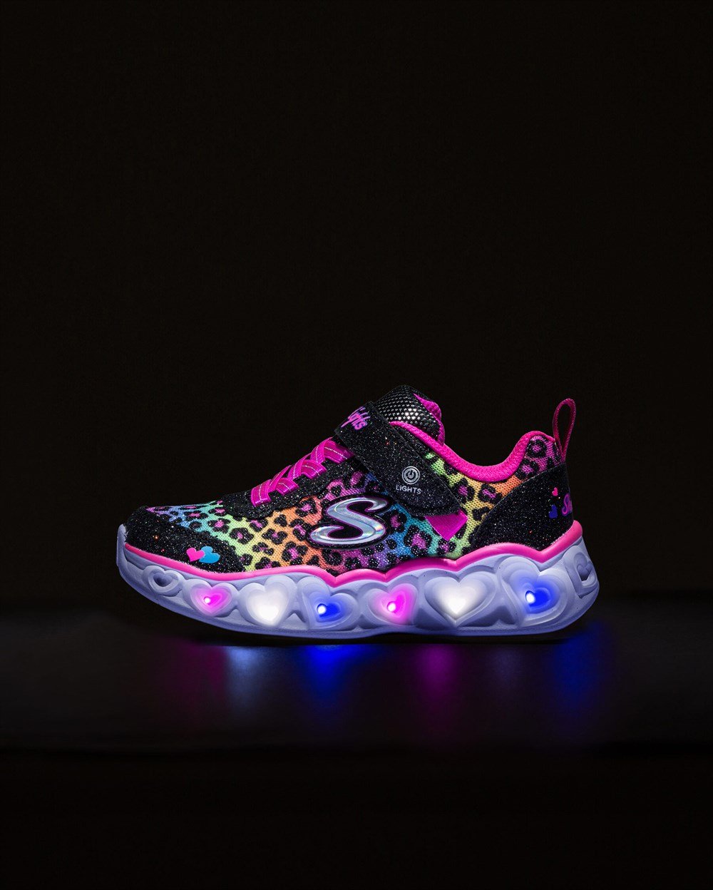 Skechers Heart Lights Çocuk Günlük Ayakkabı - 302145L BKMT