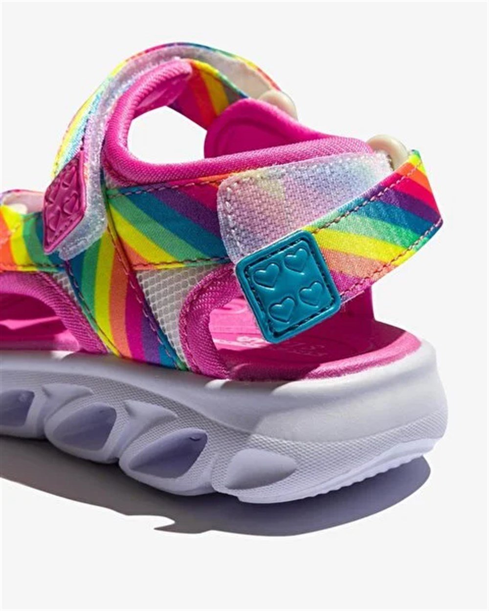 Skechers Hypno-Splash-Rainbow Lights Çocuk Karışık Renkli Günlük Sandalet - 20218N MLT