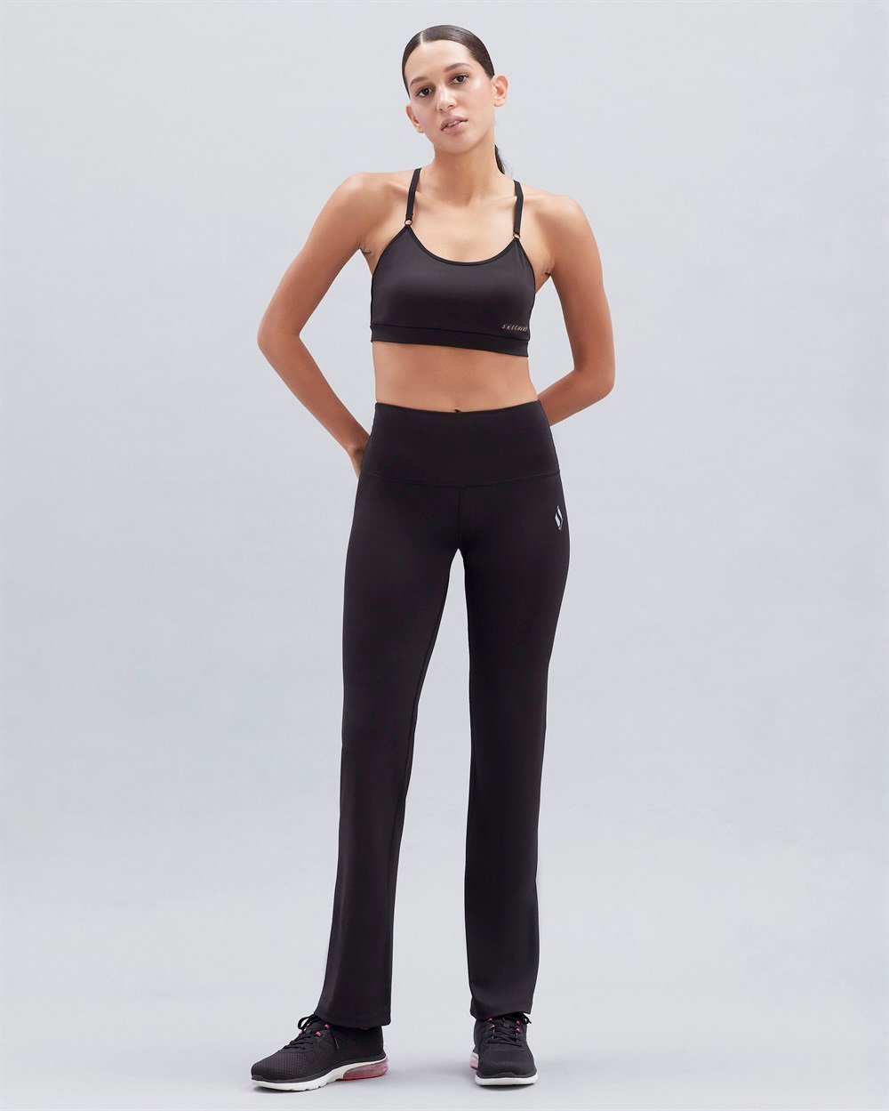 Skechers Legging W Full Legging Kadın Siyah Günlük Tayt - S221152-001