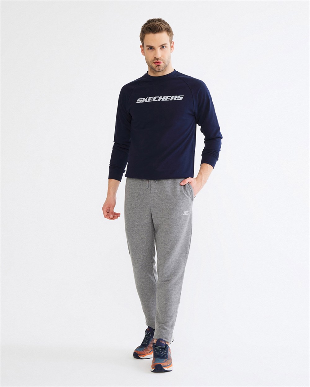 Skechers Lightweight Fleece M Elevated Slim Pant Erkek Eşofman Altı - S201011-036