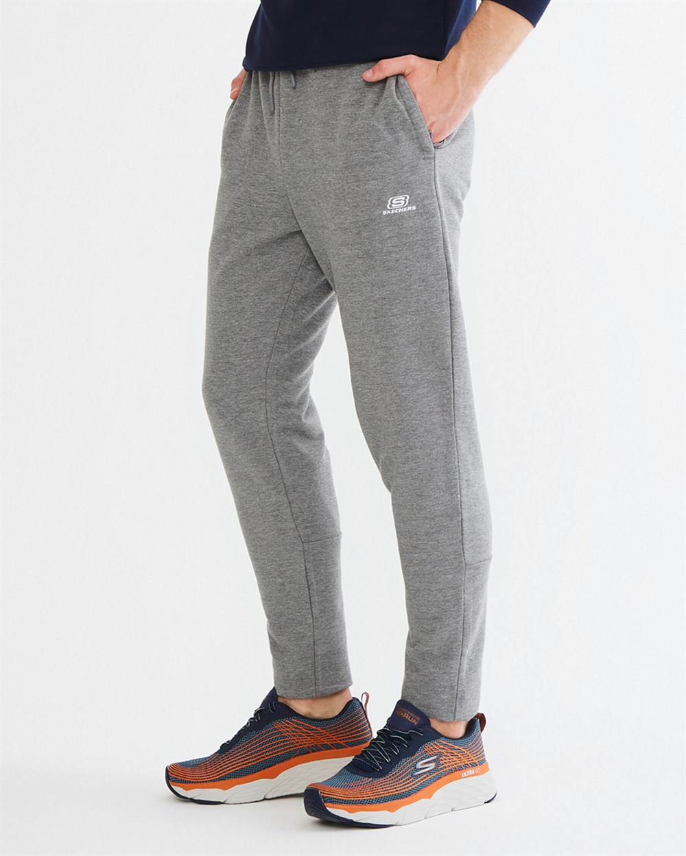 Skechers Lightweight Fleece M Elevated Slim Pant Erkek Eşofman Altı - S201011-036