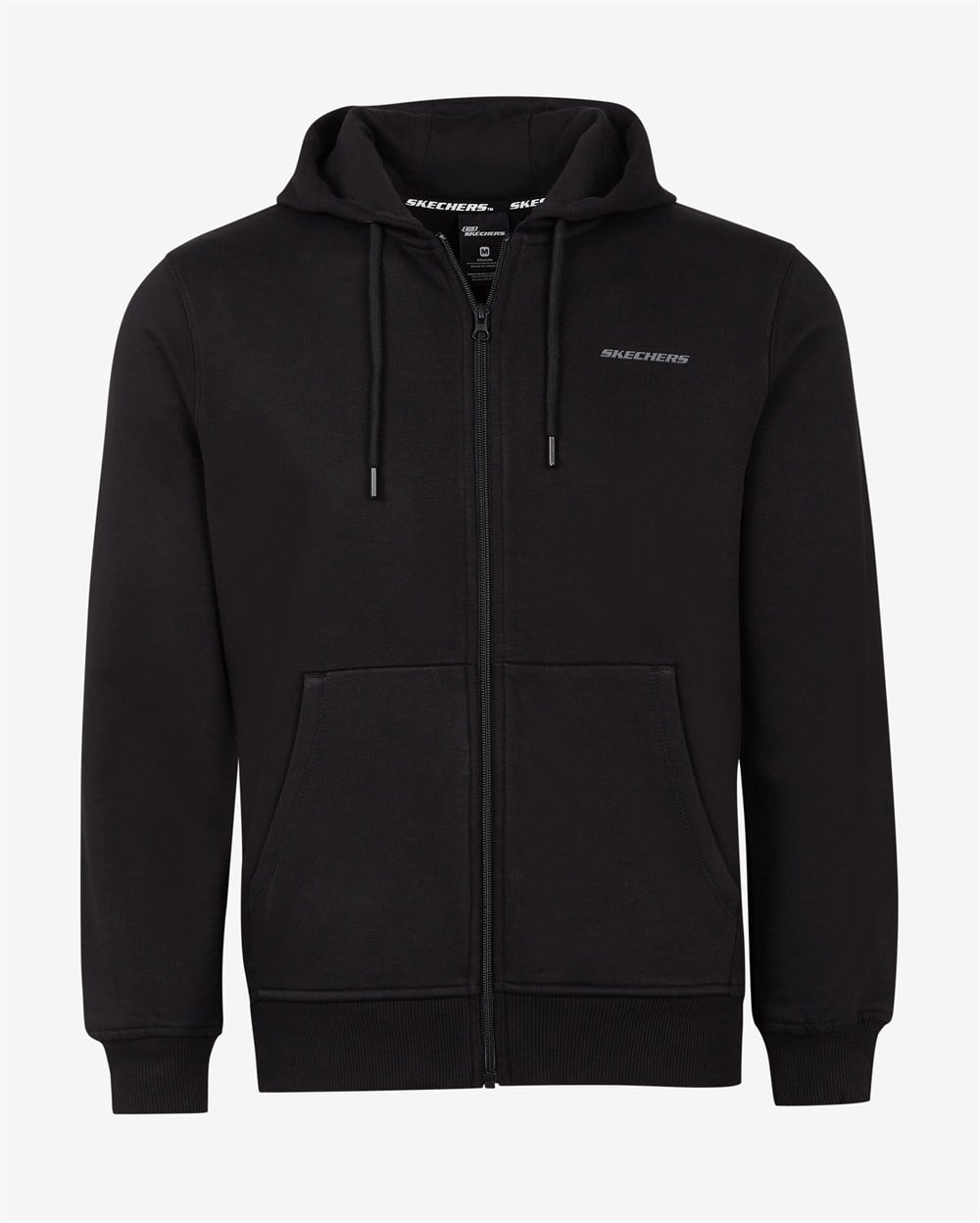 Skechers Lw Fleece M Full Zip Jacket Erkek Siyah Ceket - S202001-001