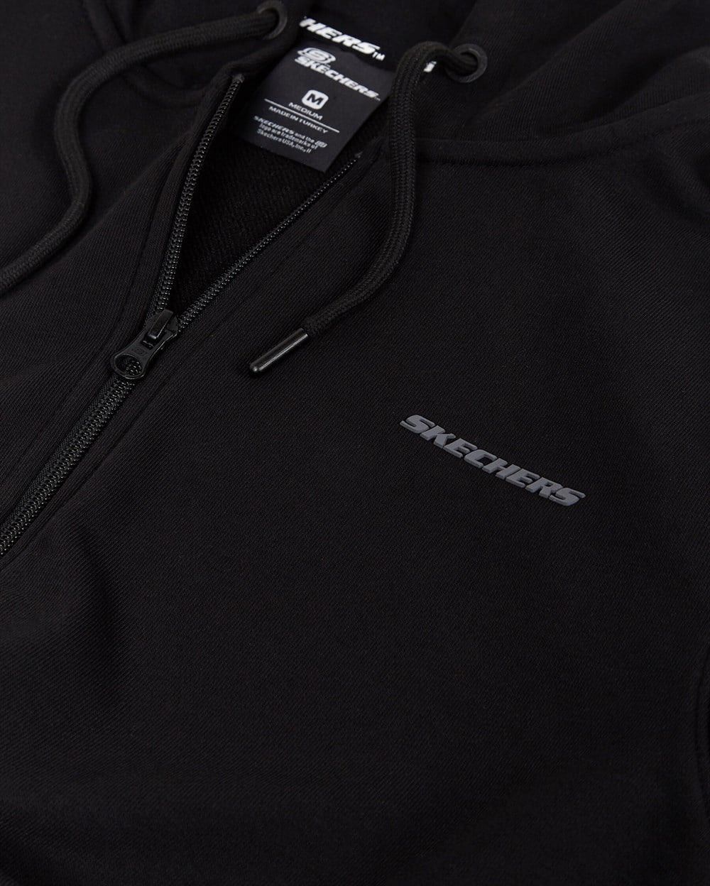 Skechers Lw Fleece M Full Zip Jacket Erkek Siyah Ceket - S202001-001