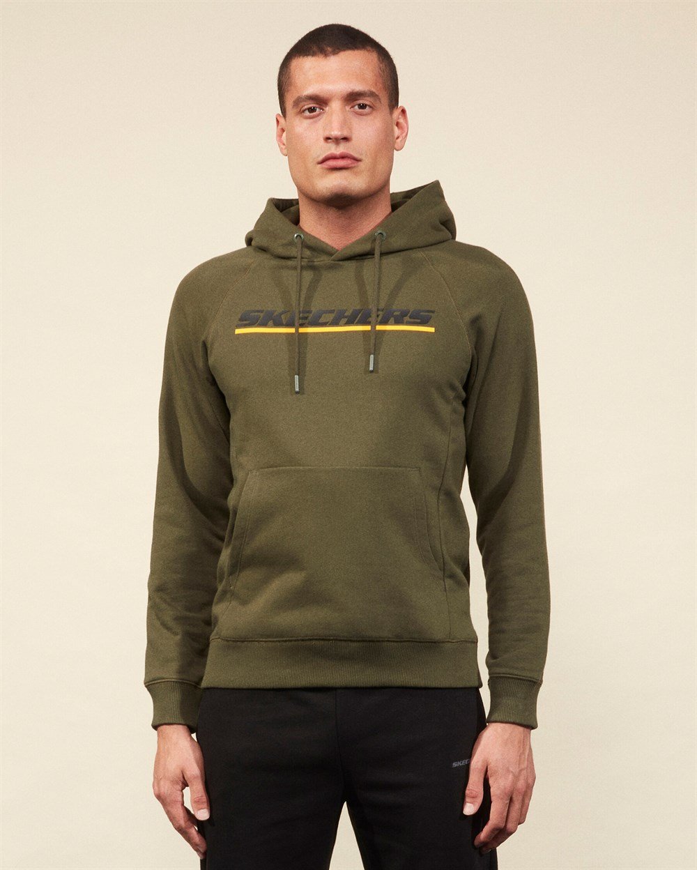 Skechers Lw Fleece M Logo Printed Hoodie Erkek Sweatshirts - S202078-801