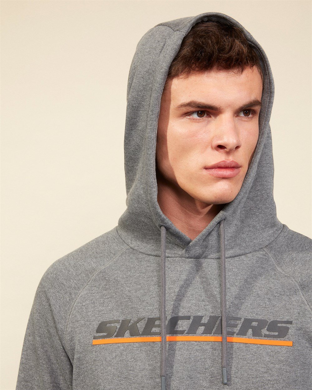 Skechers Lw Fleece M Logo Printed Hoodie Erkek Sweatshirts - S202078-037