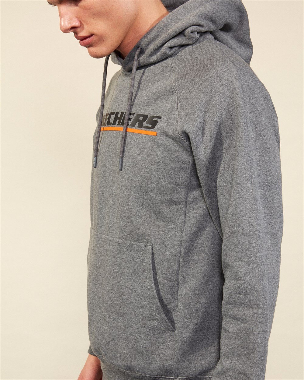 Skechers Lw Fleece M Logo Printed Hoodie Erkek Sweatshirts - S202078-037