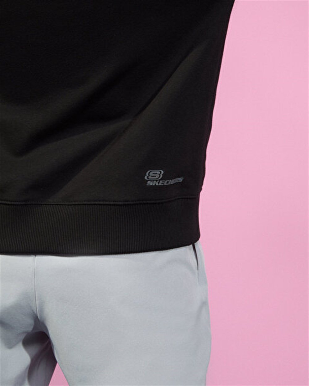 Skechers Lw Fleece W Full Zip Sweatshirt Kadın Siyah Sweatshirt - S202035-001