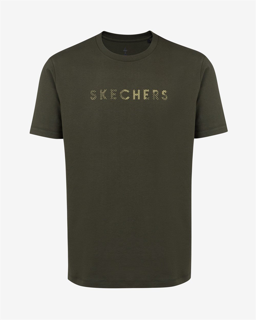 Skechers M Camo Logo T-Shirt Erkek Haki T-shirt - S212191-801