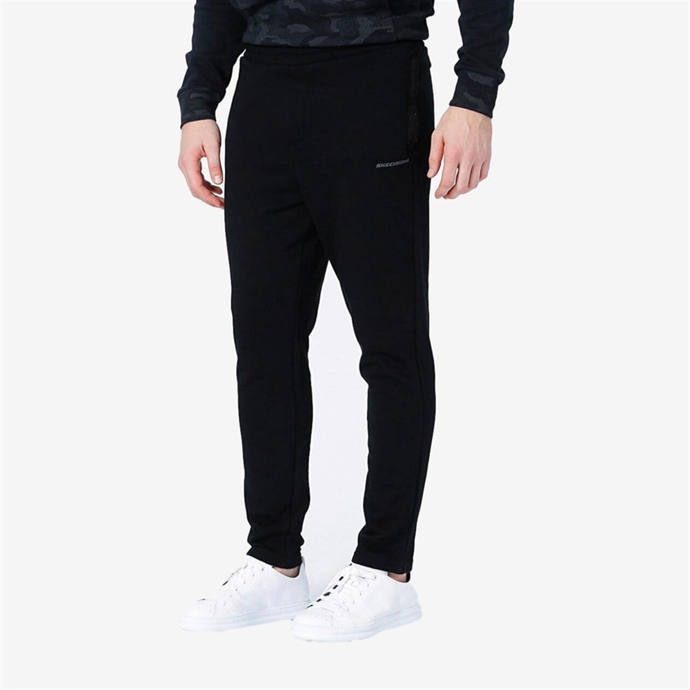 Skechers M Lightweight Slim Sweatpant Erkek Siyah Eşofman Altı - S212100-001