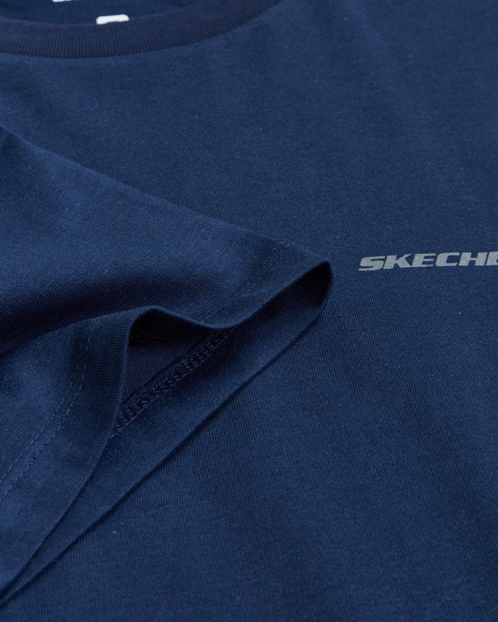 Skechers M New Basics Crew Neck T-Shirt Erkek Lacivert Günlük T-shirt - S212910-410