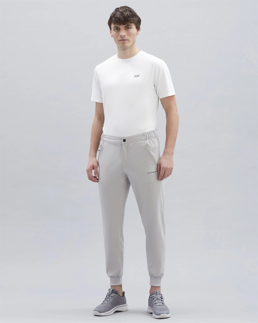 Skechers Micro Collection M Jogger Pant Erkek Gri Günlük Eşofman Altı - S211809-013