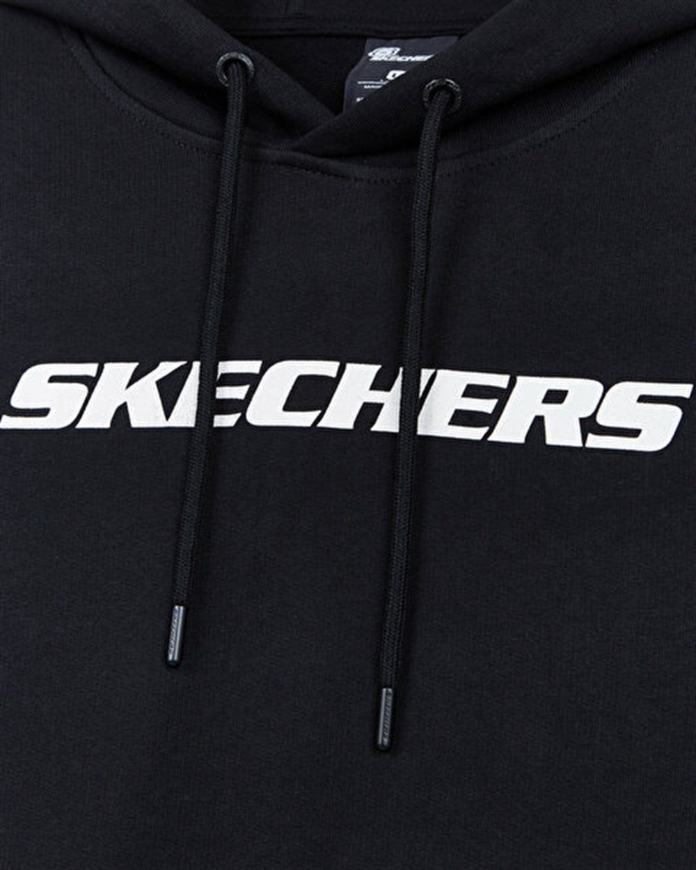 Skechers New Basics M Hoodie Erkek Siyah Sweatshirt - S212266-001