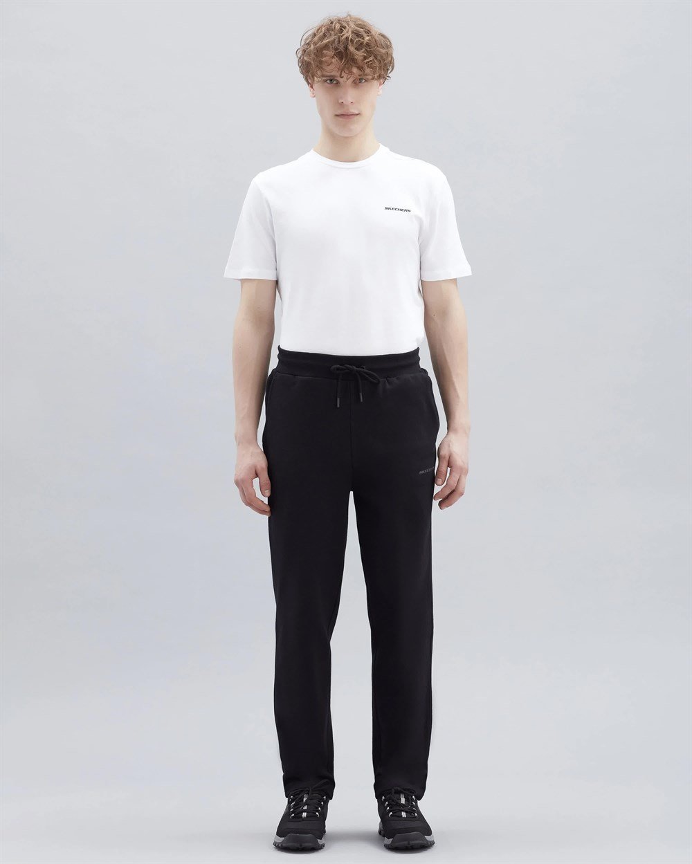 Skechers New Basics M Regular Sweatpant Erkek Siyah Günlük Eşofman Altı - S221480-001